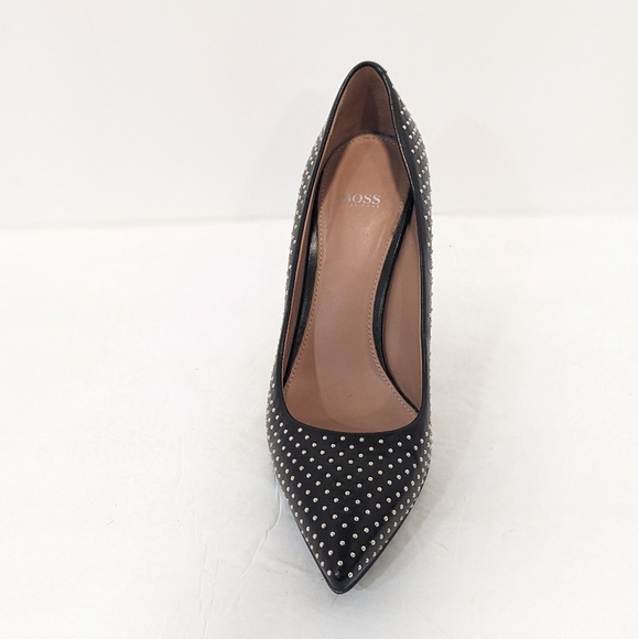 Hugo boss leather studded heels - Picture 3 of 16